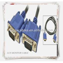 15 Pin VGA SVGA Stecker auf Stecker M / M Monitor Kabelkabel